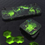 PlayVital for Nintendo Switch 2 Skin Full Set (2-Pack) - Protective Vinyl Decal Stickers for Switch 2 Console, Joycons, Handle Grips & Dock | No Residue, Anti-Scratch - Demonic Revelry - YUDNT002