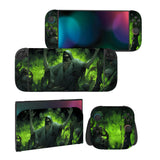 PlayVital for Nintendo Switch 2 Skin Full Set (2-Pack) - Protective Vinyl Decal Stickers for Switch 2 Console, Joycons, Handle Grips & Dock | No Residue, Anti-Scratch - Demonic Revelry - YUDNT002