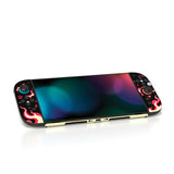 PlayVital for Nintendo Switch 2 Skin Full Set (2-Pack) - Protective Vinyl Decal Stickers for Switch 2 Console, Joycons, Handle Grips & Dock | No Residue, Anti-Scratch - Infernal Hounds - YUDNT016