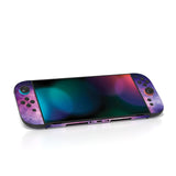 PlayVital for Nintendo Switch 2 Skin Full Set (2-Pack) - Protective Vinyl Decal Stickers for Switch 2 Console, Joycons, Handle Grips & Dock | No Residue, Anti-Scratch - Nebula Galaxy - YUDNT007