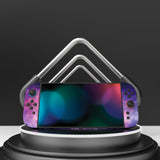 PlayVital for Nintendo Switch 2 Skin Full Set (2-Pack) - Protective Vinyl Decal Stickers for Switch 2 Console, Joycons, Handle Grips & Dock | No Residue, Anti-Scratch - Nebula Galaxy - YUDNT007