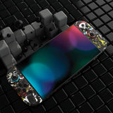 PlayVital for Nintendo Switch 2 Skin Full Set (2-Pack) - Protective Vinyl Decal Stickers for Switch 2 Console, Joycons, Handle Grips & Dock | No Residue, Anti-Scratch - Scary Party - YUDNT004