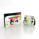 PlayVital for Nintendo Switch 2 Skin Full Set (2-Pack) - Protective Vinyl Decal Stickers for Switch 2 Console, Joycons, Handle Grips & Dock | No Residue, Anti-Scratch - Wishing Shrine - YUDNT017