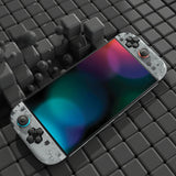 PlayVital for Nintendo Switch 2 Skin Full Set (2-Pack) - Protective Vinyl Decal Stickers for Switch 2 Console, Joycons, Handle Grips & Dock | No Residue, Anti-Scratch - X Tear Down - YUDNT020