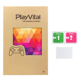 PlayVital Full Set Protective Skin Decal for Steam Deck LCD, Custom Stickers Vinyl Cover for Steam Deck OLED - Colorful Triangle - SDTM002G2