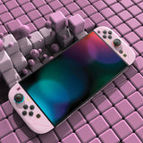 PlayVital for Nintendo Switch 2 Skin Full Set (2-Pack) - Magic Wings Protective Vinyl Decal Stickers for Switch 2 Console, Joycons, Handle Grips & Dock | No Residue, Anti-Scratch - Pink - YUDNT027