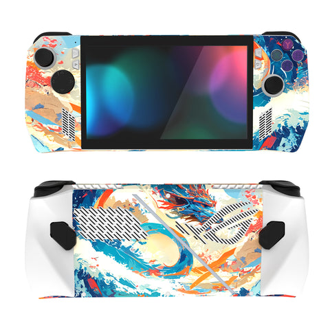 PlayVital Dragon's Elysium Custom Stickers Vinyl Wraps Protective Skin Decal for ROG Ally Handheld Gaming Console - RGTM034