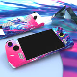 PlayVital Neon Dragoon Custom Stickers Vinyl Wraps Protective Skin Decal for ROG Ally Handheld Gaming Console - RGTM028