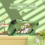 PlayVital Kawaii Dockable Hard Protective Case for Nintendo Switch 2 Anti-scratch, Shockproof Cover Skin for Switch 2 with Thumb Grip & Sticker & Button Caps - Forest Bakery - MURNTV001