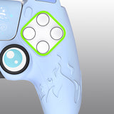 PlayVital Cute Demon Controller Silicone Case Compatible With PS5 Controller - Blue - DEPFP004