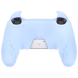 PlayVital Cute Demon Controller Silicone Case Compatible With PS5 Controller - Blue - DEPFP004