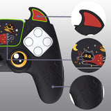 PlayVital Cute Demon Controller Silicone Case Compatible With PS5 Controller - Black - DEPFP001