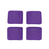 PlayVital Cute Demon Protective Case for Steam Deck LCD & OLED, Kawaii Anti-Slip Protector for Steam Deck OLED with Thumb Grip Caps & Trackpads Stickers & Back Button Enhancement Set - Purple - ZNLSDP002