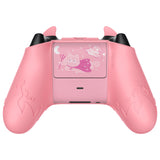 PlayVital Cute Demon Silicone Cover with Thumb Grip Caps for Xbox Series X/S Controller & Xbox Core Wireless Controller - Pink - PUKX3P005