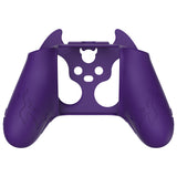 PlayVital Cute Demon Silicone Cover with Thumb Grip Caps for Xbox Series X/S Controller & Xbox Core Wireless Controller - Purple - PUKX3P003