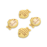 PlayVital Taiyaki Kitten Cute Thumb Grip Caps for PS5/4 Controller, Silicone Analog Stick Caps Cover for Xbox Series X/S, Thumbstick Caps for Switch Pro Controller - PJM3095