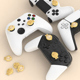 PlayVital Taiyaki Kitten Cute Thumb Grip Caps for PS5/4 Controller, Silicone Analog Stick Caps Cover for Xbox Series X/S, Thumbstick Caps for Switch Pro Controller - PJM3095