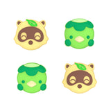 PlayVital Tanuki & Kappa Cute Thumb Grip Caps for PS5/4 Controller, Silicone Analog Stick Caps Cover for Xbox Series X/S, Thumbstick Caps for Switch Pro Controller - PJM2080