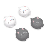 PlayVital Cute Thumb Grip Caps for ROG Ally, Silicone Joystick Caps Thumbsticks Grips for ROG Ally Console - Cutie Kitty - TAURGM002