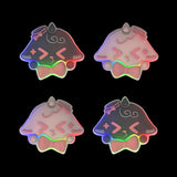 PlayVital Cute Universal Illuminated LED Thumbstick Grips for ps5 & ps4 & Xbox Series X/S & Xbox One & Switch Pro Controller - Needy Sheep - PJM6003