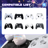 PlayVital Cute Universal Illuminated LED Thumbstick Grips for ps5 & ps4 & Xbox Series X/S & Xbox One & Switch Pro Controller - Planet & Sweet Bunny - PJM6010