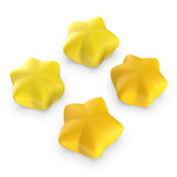 PlayVital Cute Universal Illuminated LED Thumbstick Grips for ps5 & ps4 & Xbox Series X/S & Xbox One & Switch Pro Controller - Stars - PJM6012