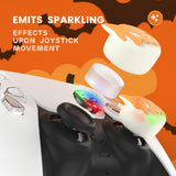 PlayVital Cute Universal Illuminated LED Thumbstick Grips for ps5 & ps4 & Xbox Series X/S & Xbox One & Switch Pro Controller - Tricky Kitty & Dorky Kitty - PJM6011