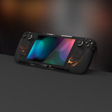 PlayVital Full Set Protective Skin Decal for Steam Deck, Custom Stickers Vinyl Cover for Steam Deck Handheld Gaming PC - Darkness Angel - SDTM068