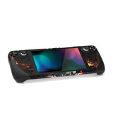 PlayVital Full Set Protective Skin Decal for Steam Deck, Custom Stickers Vinyl Cover for Steam Deck Handheld Gaming PC - Darkness Angel - SDTM068