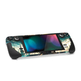 PlayVital Full Set Protective Skin Decal for Steam Deck, Custom Stickers Vinyl Cover for Steam Deck Handheld Gaming PC - Dragon Vision - SDTM072