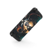 PlayVital Full Set Protective Skin Decal for Steam Deck, Custom Stickers Vinyl Cover for Steam Deck Handheld Gaming PC - Dragon Vision - SDTM072