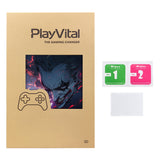 PlayVital Full Set Protective Skin Decal for Steam Deck, Custom Stickers Vinyl Cover for Steam Deck Handheld Gaming PC - Evil Clown - SDTM076
