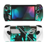 PlayVital Fearlessness Custom Stickers Vinyl Wraps Protective Skin Decal for ROG Ally Handheld Gaming Console - RGTM025