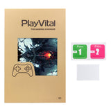 PlayVital Full Set Protective Skin Decal for Steam Deck, Custom Stickers Vinyl Cover for Steam Deck Handheld Gaming PC - Field of Devil - SDTM071