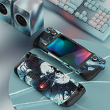 PlayVital Full Set Protective Skin Decal for Steam Deck, Custom Stickers Vinyl Cover for Steam Deck Handheld Gaming PC - Field of Devil - SDTM071