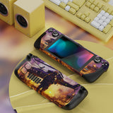 PlayVital Full Set Protective Skin Decal for Steam Deck, Custom Stickers Vinyl Cover for Steam Deck Handheld Gaming PC - Breaking Dawn - SDTM082