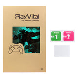 PlayVital Full Set Protective Skin Decal for Steam Deck, Custom Stickers Vinyl Cover for Steam Deck Handheld Gaming PC - Fearlessness - SDTM083