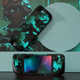 PlayVital Full Set Protective Skin Decal for Steam Deck LCD, Custom Stickers Vinyl Cover for Steam Deck OLED - Fearlessness - SDTM083