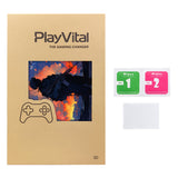 PlayVital Full Set Protective Skin Decal for Steam Deck, Custom Stickers Vinyl Cover for Steam Deck Handheld Gaming PC - Heroic Decision - SDTM081