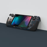 PlayVital Full Set Protective Skin Decal for Steam Deck, Custom Stickers Vinyl Cover for Steam Deck Handheld Gaming PC - Solitary Vanguard - SDTM084