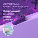 PlayVital Gothic Imp Series Silicone Cover for Nintendo Switch 2 Pro Controller, Cute Protective Skin Case for Switch 2 Pro Controller with Back Button Caps & Thumb Grip & Sticker - Purple - GTVPTP002