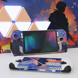 PlayVital Heroic Decision Custom Stickers Vinyl Wraps Protective Skin Decal for ROG Ally Handheld Gaming Console - RGTM023