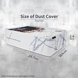 PlayVital Nylon Dust Cover for ps5, Soft Neat Lining Dust Guard for ps5 Console, Anti Scratch Waterproof Cover Sleeve for ps5 Console Digital Edition & Disc Edition - Clown Hahaha - PFPJ166