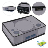 PlayVital Nylon Dust Cover for ps5, Soft Neat Lining Dust Guard for ps5 Console, Anti Scratch Waterproof Cover Sleeve for ps5 Console Digital Edition & Disc Edition - Retro 32 Bit Style - PFPJ167