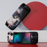 PlayVital Full Set Protective Skin Decal for Steam Deck, Custom Stickers Vinyl Cover for Steam Deck Handheld Gaming PC - Killing Clown - SDTM080