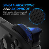 PlayVital LR INCREASER Shoulder Buttons Trigger Enhancement Set for Steam Deck, Natural Grip Added Height and Width Buttons for Steam Deck, L1R1L2R2 Extender for Steam Deck - Black - DJMSDJ001