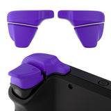 Natural Grip Added Height and Width Buttons for Steam Deck, L1R1L2R2 Extender for Steam Deck - Purple - DJMSDJ003