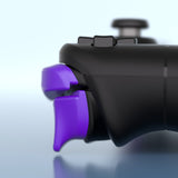 Natural Grip Added Height and Width Buttons for Steam Deck, L1R1L2R2 Extender for Steam Deck - Purple - DJMSDJ003