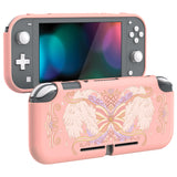 PlayVital Magic Wings Custom Protective Case for NS Switch Lite, Soft TPU Slim Case Cover for NS Switch Lite - LTU6032