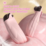 PlayVital Magic Wings Silicone Grip Case for Nintendo Switch 2 – Dockable Anime Protective Cover with Extra Adjustable Stand & Thumb Grips - Pink - XYFNTM001